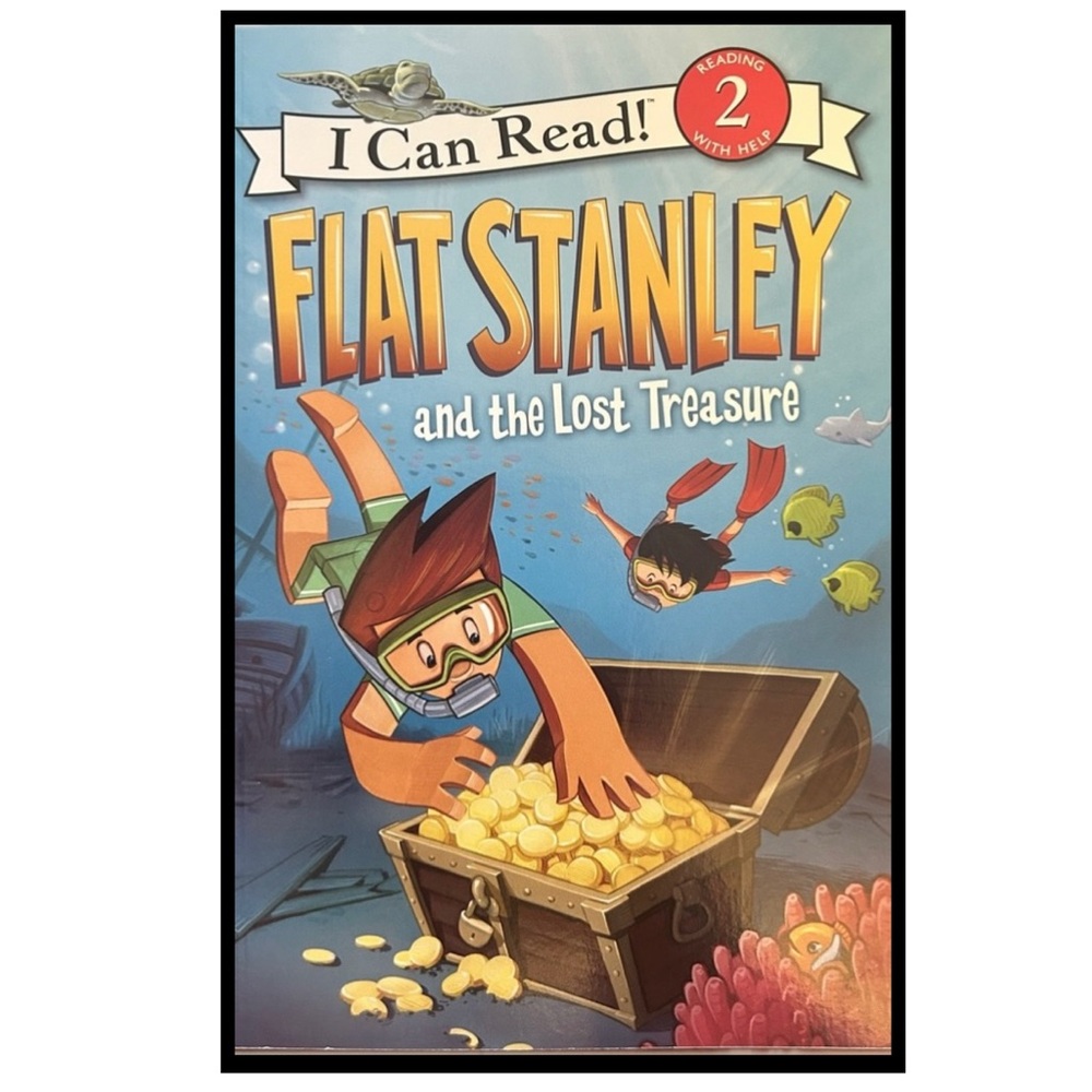 BUNDLE & SAVE 🎉 Flat Stanley and the Lost Treasure Level 2 Reader